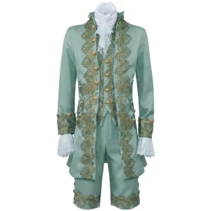 18th Century British Mens Gentleman Cosplay Suit Victorian Renaissance Outfit Marie Antoinette Costume Men’s Rococo Outfit