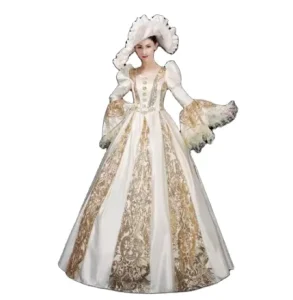 18th Century Victorian European Court Dress Ball Gown Halloween Cosplay Costume