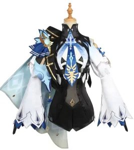 5 Styles Genshin Impact Cosplay Cartoon Character Dress Clothes Wig Anime Costume Set