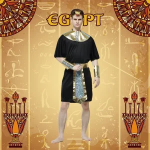 Adult Ancient Egypt Prince Costume National Style Party Cosplay for Men