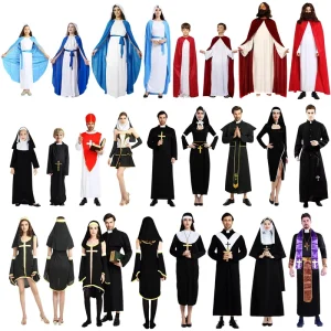 Adult Biblical Roleplay Costume for Halloween, Christmas, and Stage