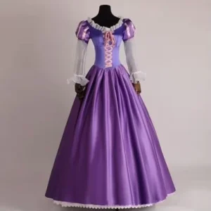 Adult Cosplay Princess Dress Satin Party Costume