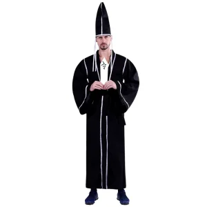 Adult Death Cosplay Clothing With Mask China Style Devil Ghost Halloween Costume