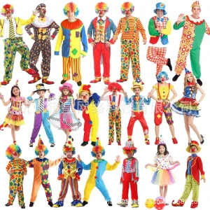 Adult Echo Unisex Costume Set with Polyester-Spandex Jumpsuit, Wig, and Hat for Halloween Stage Carnival