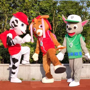 Adult Halloween Animal Dog Full-Body Mascot Costume