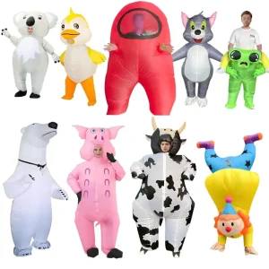 Adult Inflatable Animal Mascot Costume for Party and Festival Events