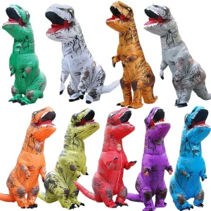 Adult Inflatable Anime Dinosaur Costumes Unis for New Year’s Carnivals Halloween Events Party Performance Cosplay