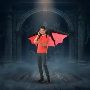 Adult Inflatable Devil Wings Costume for 1.5-2 m