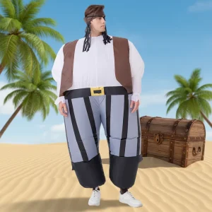 Adult Inflatable Pirate Costume for 1.5-2 m
