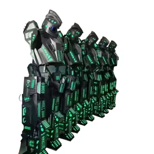 Adult Life-Size LED Robot Cosplay Costume