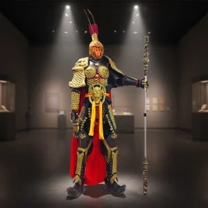 Adult Life Size Wearable Sun Wukong Costume Animal Mascot Rental Halloween Unisex Halloween Party Cartoon