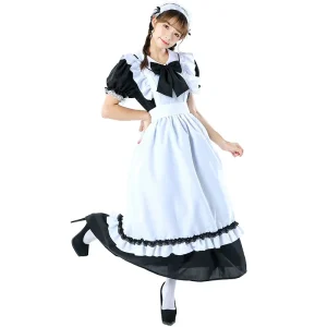 Adult Maid Uniform Costume for Halloween
