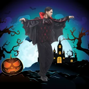 Adult Men’s Medieval Bat Vampire Costume