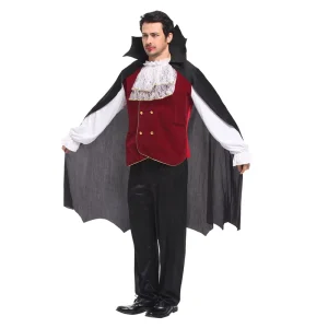 Adult Men’s Medieval Vampire Costume Halloween TV & Movie Genre Outfit