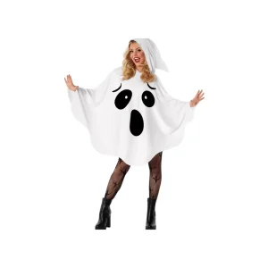 Adult Men’s Polyester Ghost Witch Cosplay Elf White Bat Halloween Costume