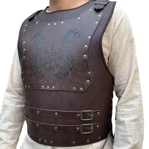 Adult Steampunk Medieval Knight Armor Pirate Costume Accessories