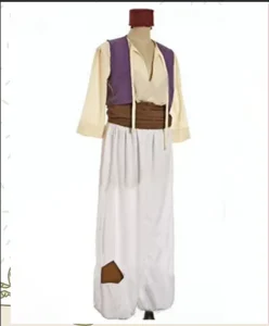 Adult Unisex Arabian Cosplay Costume Set Polyester