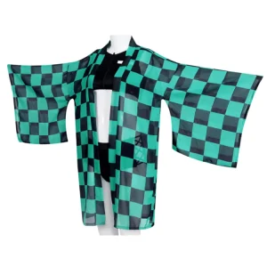 Adult Unisex Performance Kimono Cosplay Costume, Polyester Haori Outfit