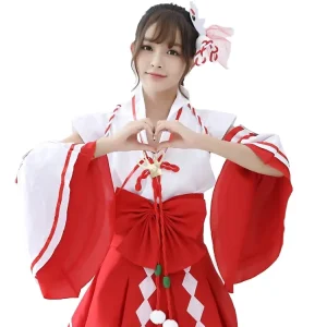 Adult Women’s Japanese Kimono Performance Costume