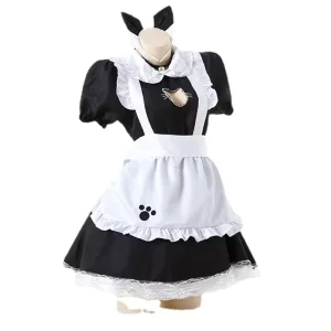 Adult Women’s Maid Cosplay Costume Uniform