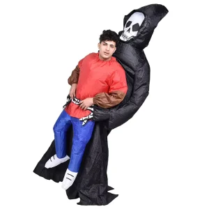 Adult and Kids Inflatable Ghost Costume for Halloween Party