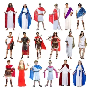 Ancient Greek Roman Toga Caesar Costume