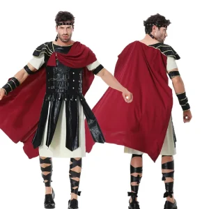 Ancient Roman Warrior Gladiator Costume Adult Parent Child Uniform Halloween Party Knight Fancy Dress Spartan Solider Cosplay