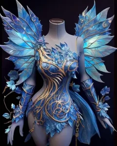 Angel Fairy Butterfly Performance Costume for Summer Park Parades