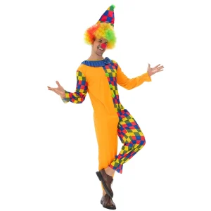 Animal Clown Cosplay Costume with Wig for Adults