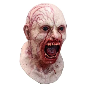 Animated Bloody Zombie Mask for Haunted House Props