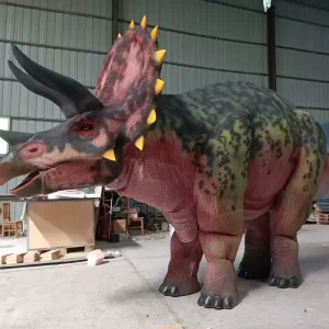Animatronic Triceratops Dinosaur Double-Person Costume