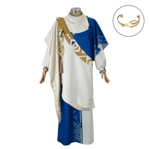Anime Game Men’s Prisoner Character Costume Set Halloween Carnival Party Cosplay Outfit