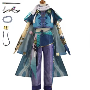 Baizhu Men’s Adult Game Cosplay Costume Stage Outfit