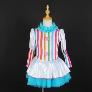 Beautiful Lovely Child Clown Tutu Dress Girls Clown Dance Costumes Halloween Stage Performance Dance Costume