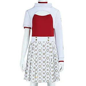 Best Selling Men’s Echo Zombie College 4 Nova Cosplay Costume Full Set Dress Halloween Role Play Polyester