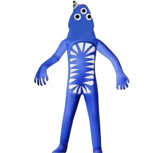 Blue-Eyed Monster Jumpsuit Costume for Kids
