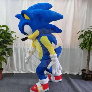 Blue Mascot Costume Cosplay Advertising Ceremony Fancy Dress Animal Carnival Stage Performance