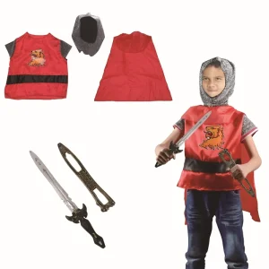 Boys Halloween Party Assassin Cosplay Costume Children Dress up Game Costume Toy Set