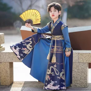 Boys Hanfu Children’s Tang Dress Chinese Ancient Style Spring Dress
