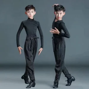 Boys Latin Dance Costume New Grade Examination and Competition Dance Suit Latin Performance Wear Modern Dance Clothes