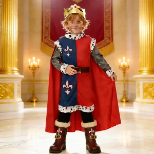 Boys Medieval European Stage Performance Party Cosplay Costume