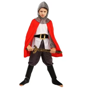 Boys Medieval Knight Costume for Halloween