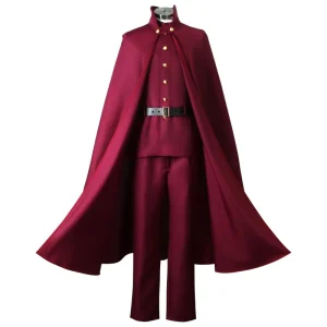 Bungo Stray Dogs Cosplay Costume Red Cloak