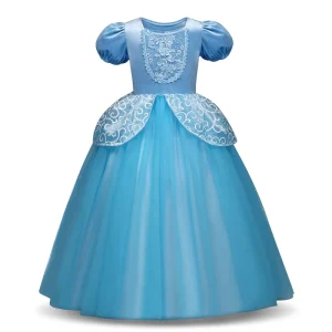 Cartoon Character Princess Cosplay Short Princess Dress Costume Halloween Girl Castle Carnival Party