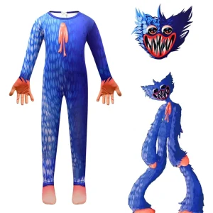 Cartoon Monster Jumpsuit Cosplay Costume