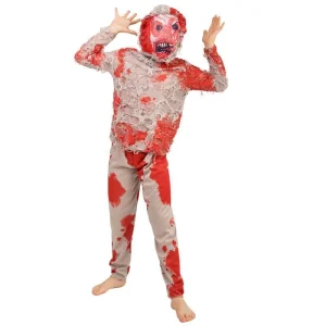Child Bloody Zombie Costume with Headwear