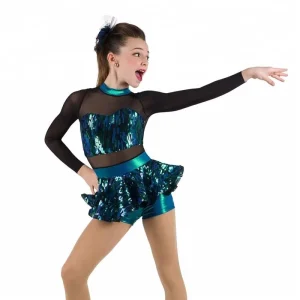 Child and Adult Latin Dance Dress Girl Shiny Sequin Dance Wear Jazz Stage Performance Dance Costume