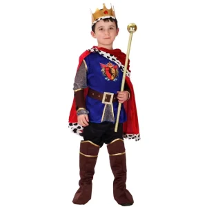 Children Boys Halloween TV & Movie Costume Medieval Prince King Warrior Dresses Eco friendly In Stock Polyester & Spandex