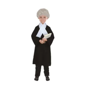 Children Career Show Costumes Halloween Performance Party Dress up Kids Lawyer Costume