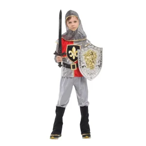 Children Party Cosplay Costume Boys Roman Warrior Cosplay Costumes Roman Warrior Gladiator Medieval Knight Costume